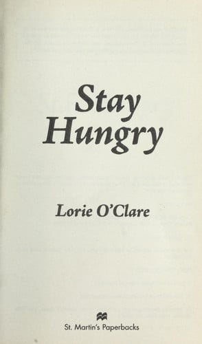 Stay hungry