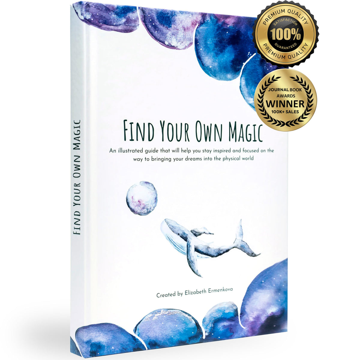 Find Your Own Magic Self Care Journal with Prompts for Women – Improve Self Love & Mental Health, Guided Journal for Mindfulness & Gratitude, Personal Growth & Inspirational Gift for Women