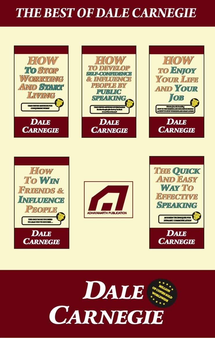 Dale Carnegie 5 Books Set....