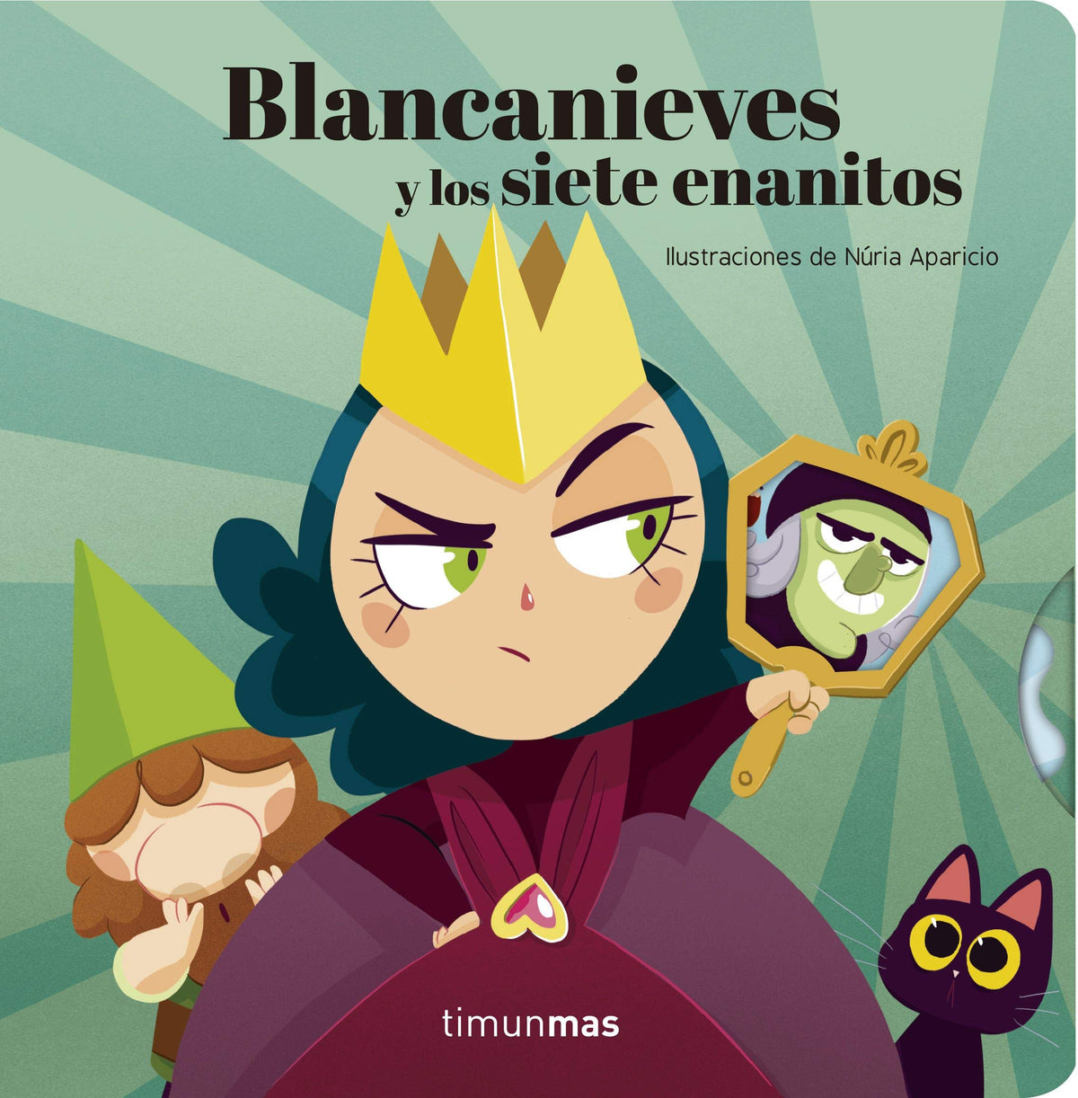 Blancanieves y los siete enanitos. Cuento con mecanismos: Ilustraciones de Núria Aparicio