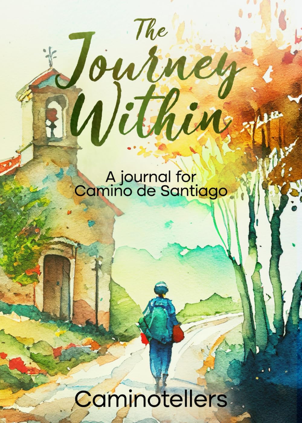 The Journey Within: A Journal for Camino de Santiago (5" x 7" / 13cm x18cm) - 2134