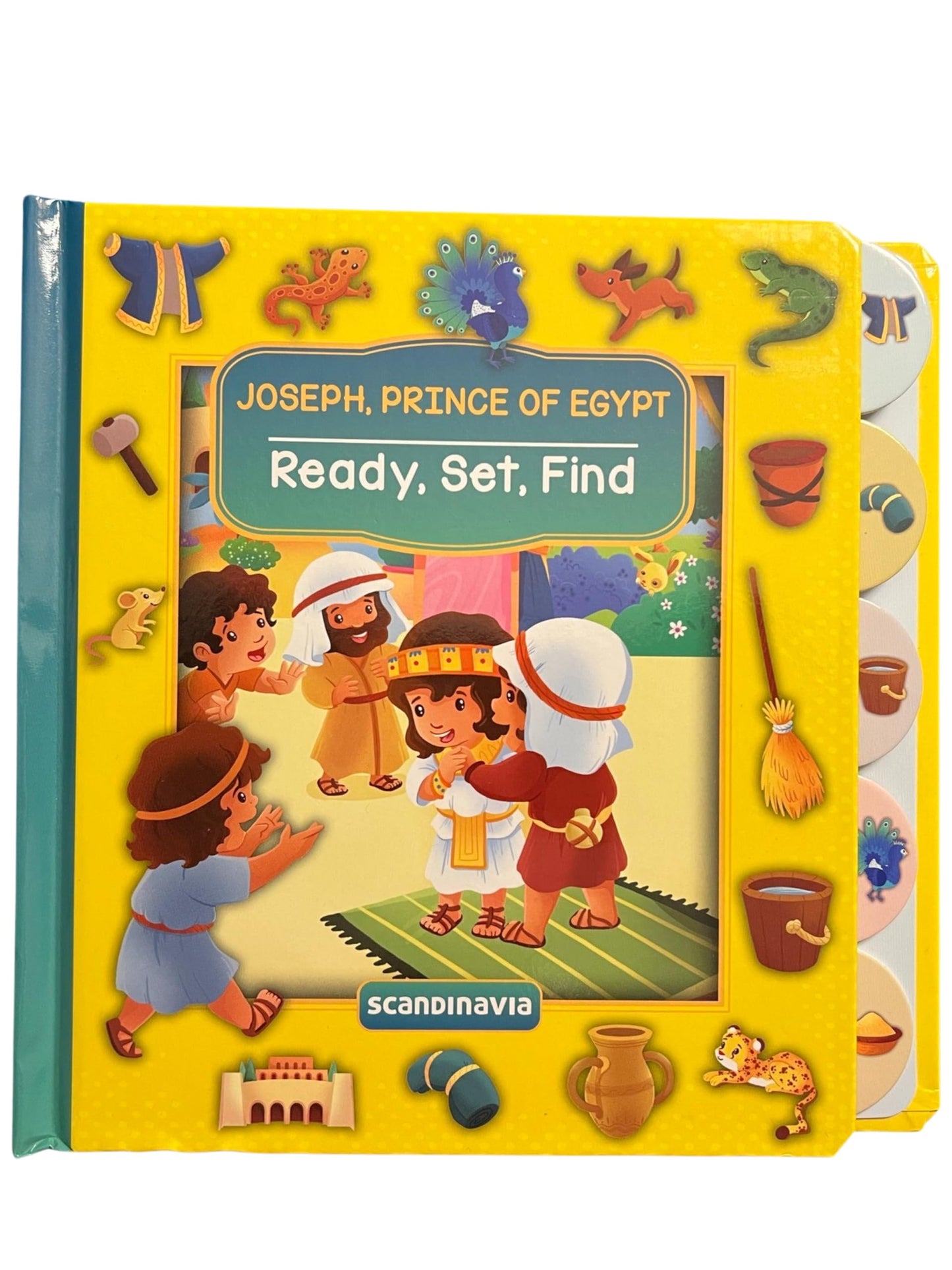 Joseph, Prince of Egypt - Bible Stories - Picture books - Locate items from the story in the picture
