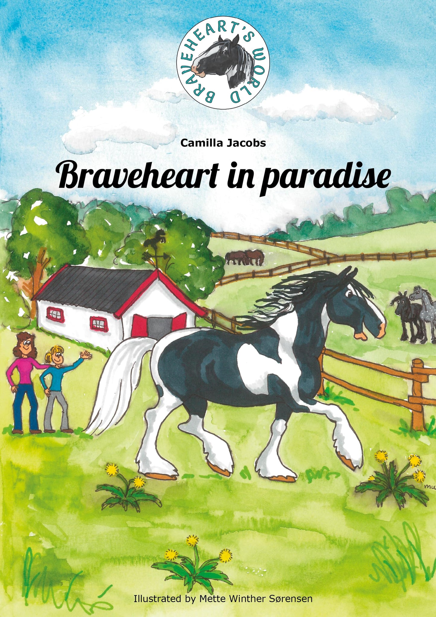 Braveheart in Paradise, Children's Book on horsemanship