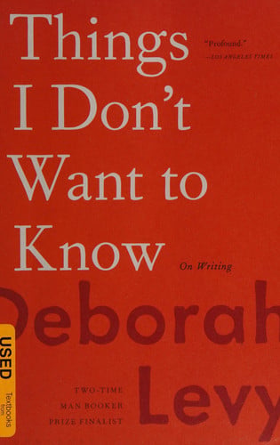 Things I don't want to know: on writing