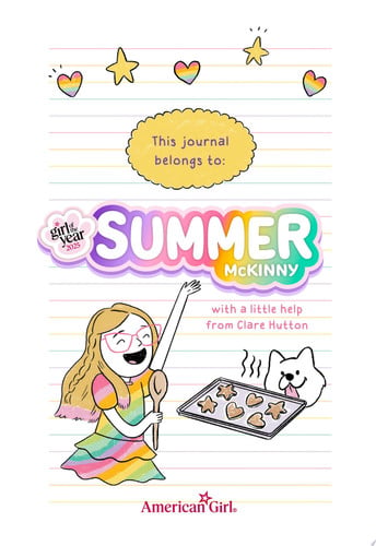 My Journal by Summer McKinny (American Girl Girl of the Year 2025)