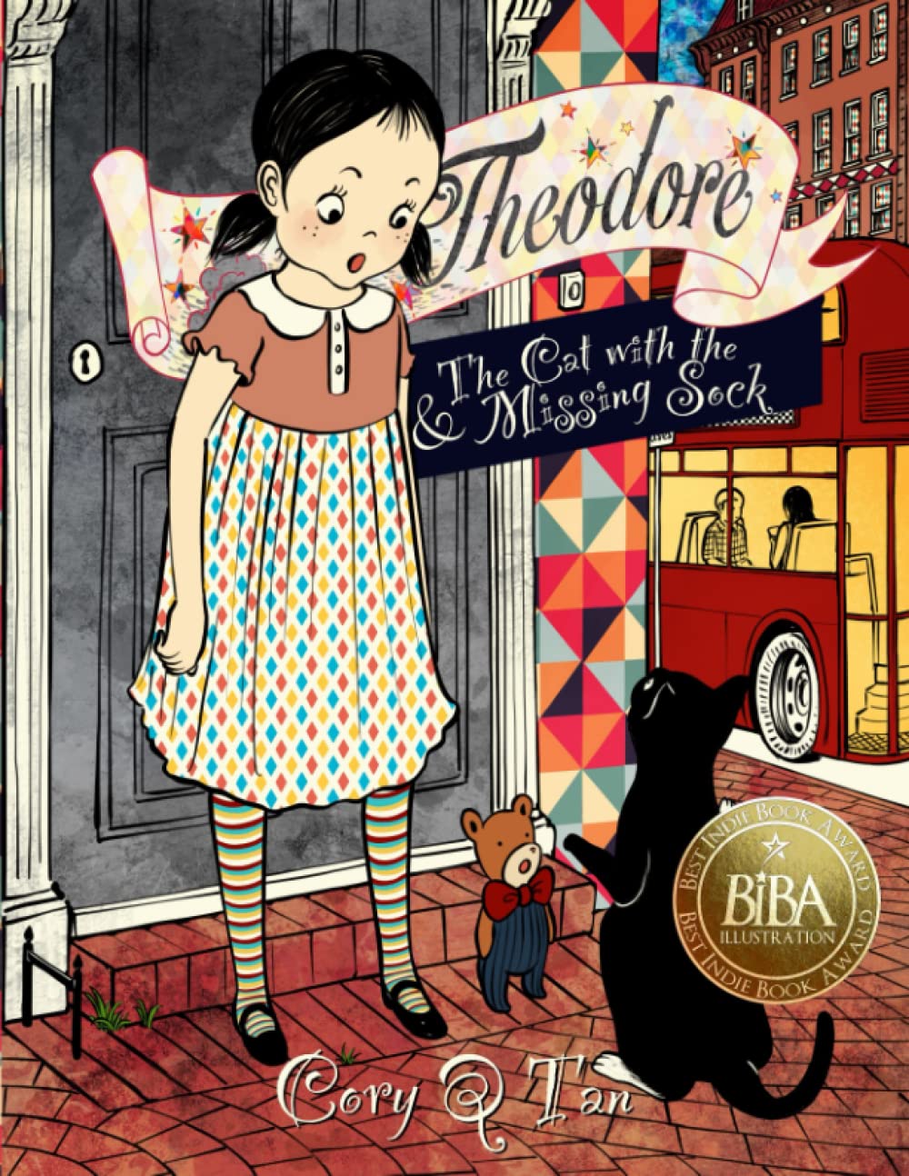 Theodore and The Cat with the Missing Sock: A Children's Picture Book about Love, Loyalty and Courage! (Theodore the Unfortunate Bear) - 3482