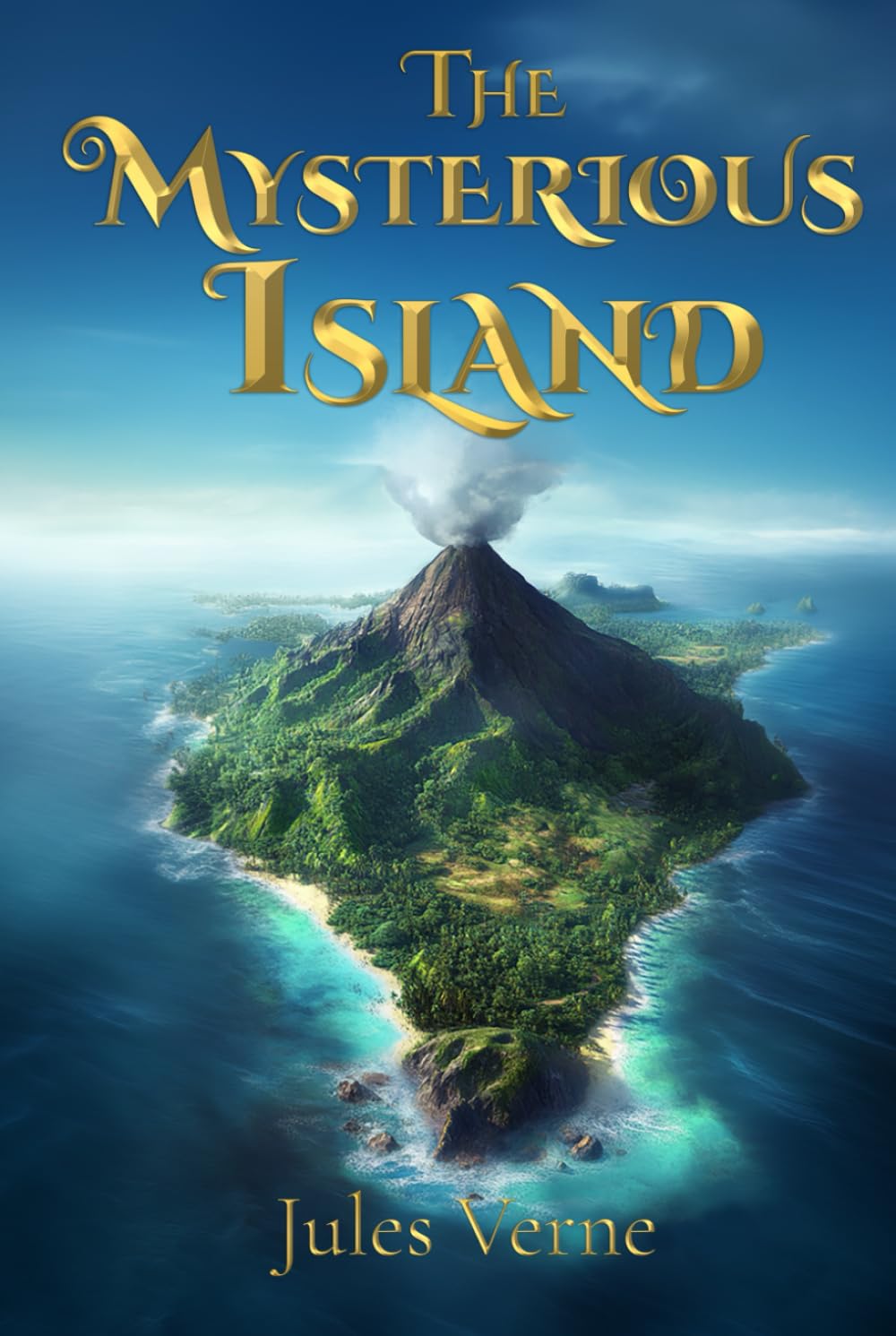 The Mysterious Island (Illustrated): The Classic Edition with Original Illustrations