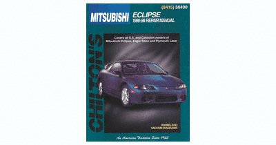 Chilton Mitsubishi Eclipse 1990-1998 Repair Manual (50400)