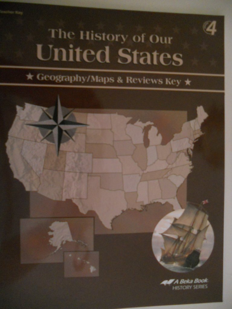 The History of Our United States Geography / Maps & Reviews KEY