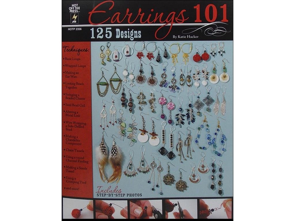Hot off the Press HOTP 101 Bk Earrings Back