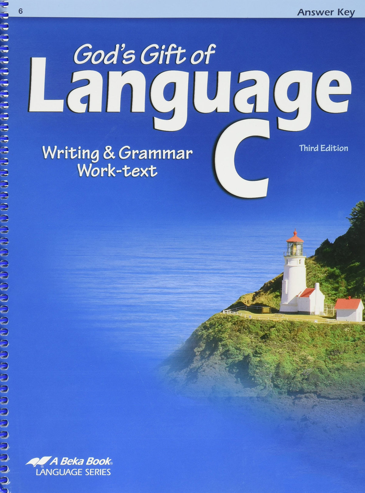 God's Gift of Language C Grade 6 ANSWER KEY (A Beka Book Language Series)