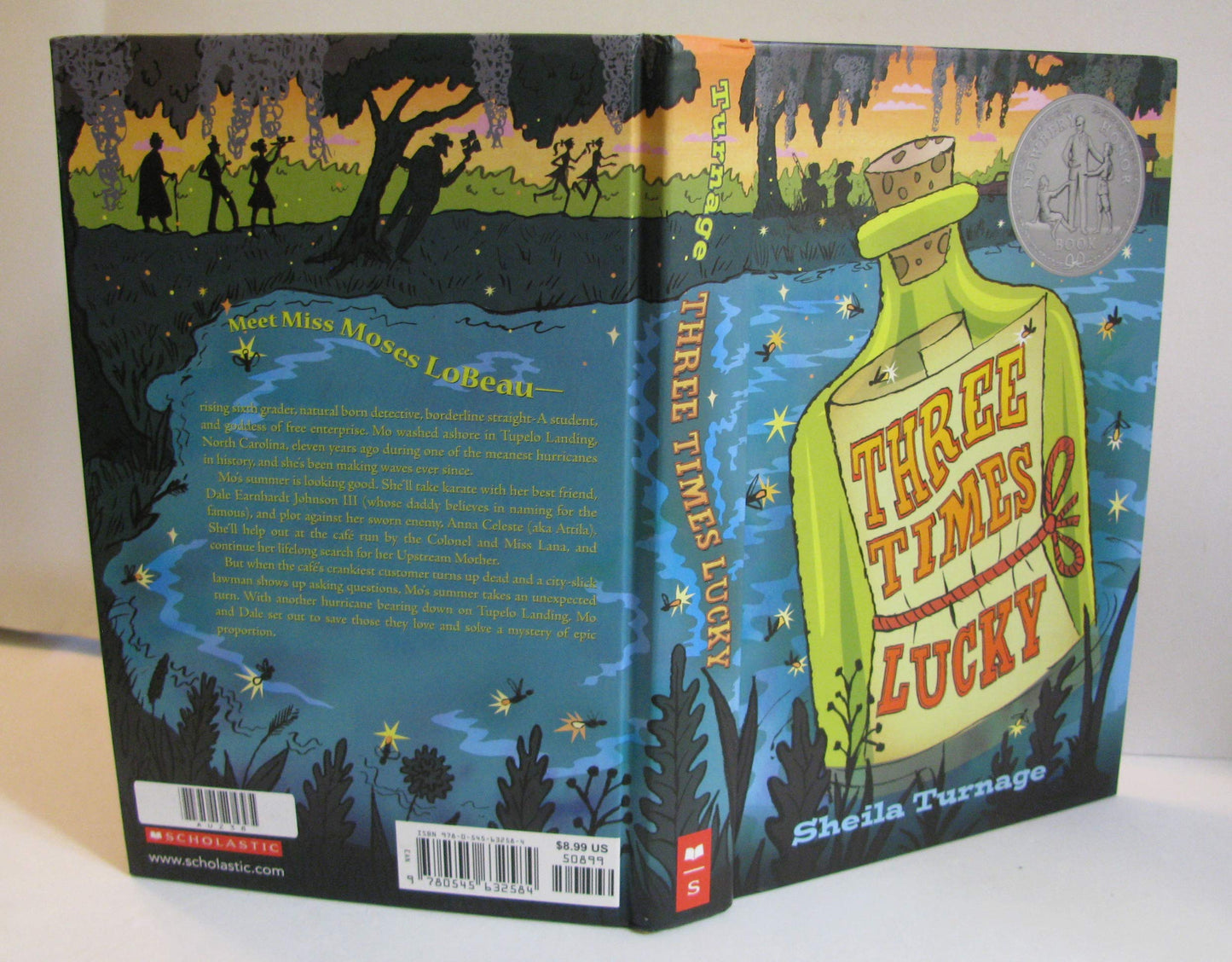 THREE TIMES LUCKY (NEWBERY HONOR