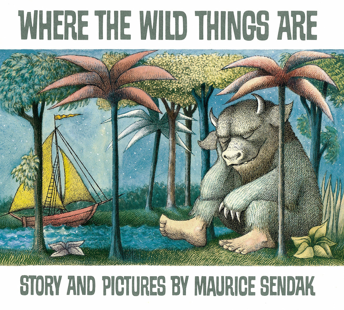 Where The Wild Things Are by Maurice Sendak (Special Edition, 1 Jan 1967) Hardcover - 1182