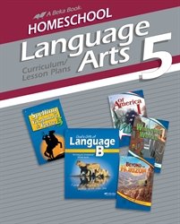 Homeschool Language Arts 5 Curriculum Lesson Plans - Abeka 5th Grade 5 Grammar, Writing, Reading, and Spelling Lesson Plan Guide