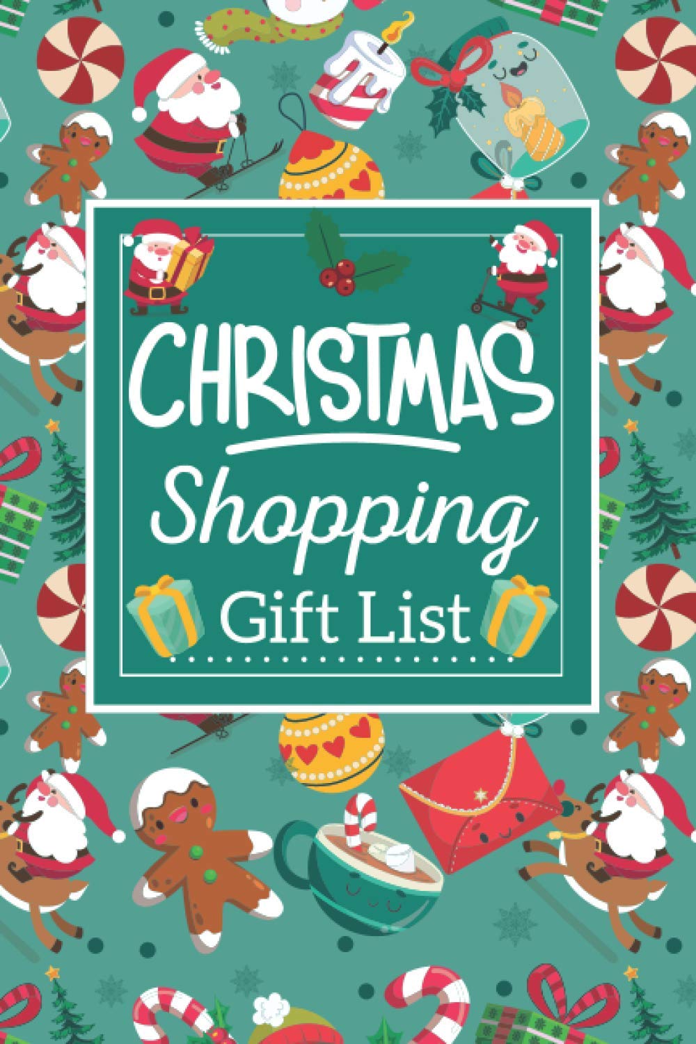 Christmas Shopping Gift List: Christmas Gift List Tracker Notebook & Holiday Shopping List Organizer, Things To Buy Budget Planner for women - Christmas Gift Ideas List
