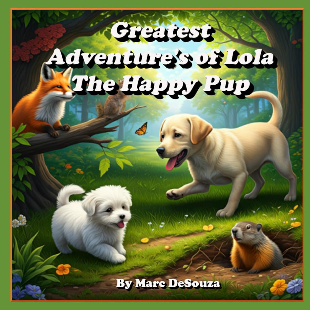 Lola The Happy Pup Adventures: New Friends (Lola The Happy Puppy Adventure Series)