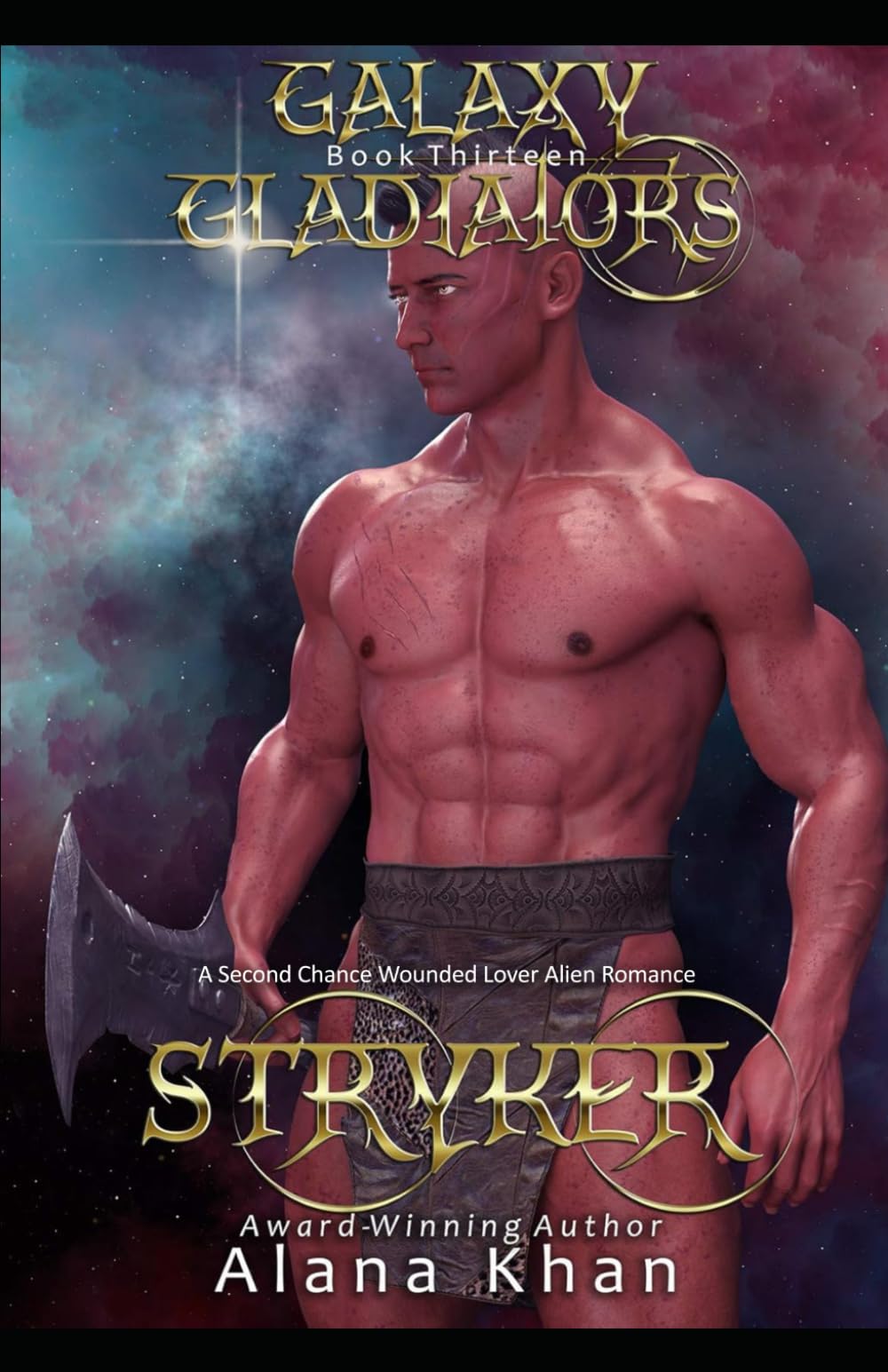 Stryker: Book Thirteen in the Galaxy Gladiators Alien Abduction Romance Series—Novella