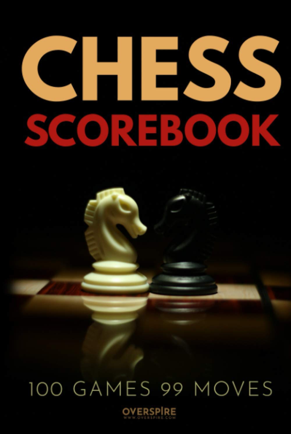 Chess Scorebook: 100 Game Chess Score Notebook | Move Recorder Log | Track Your Chess Matches Score Pad (Chess Tournament Log) - 3832