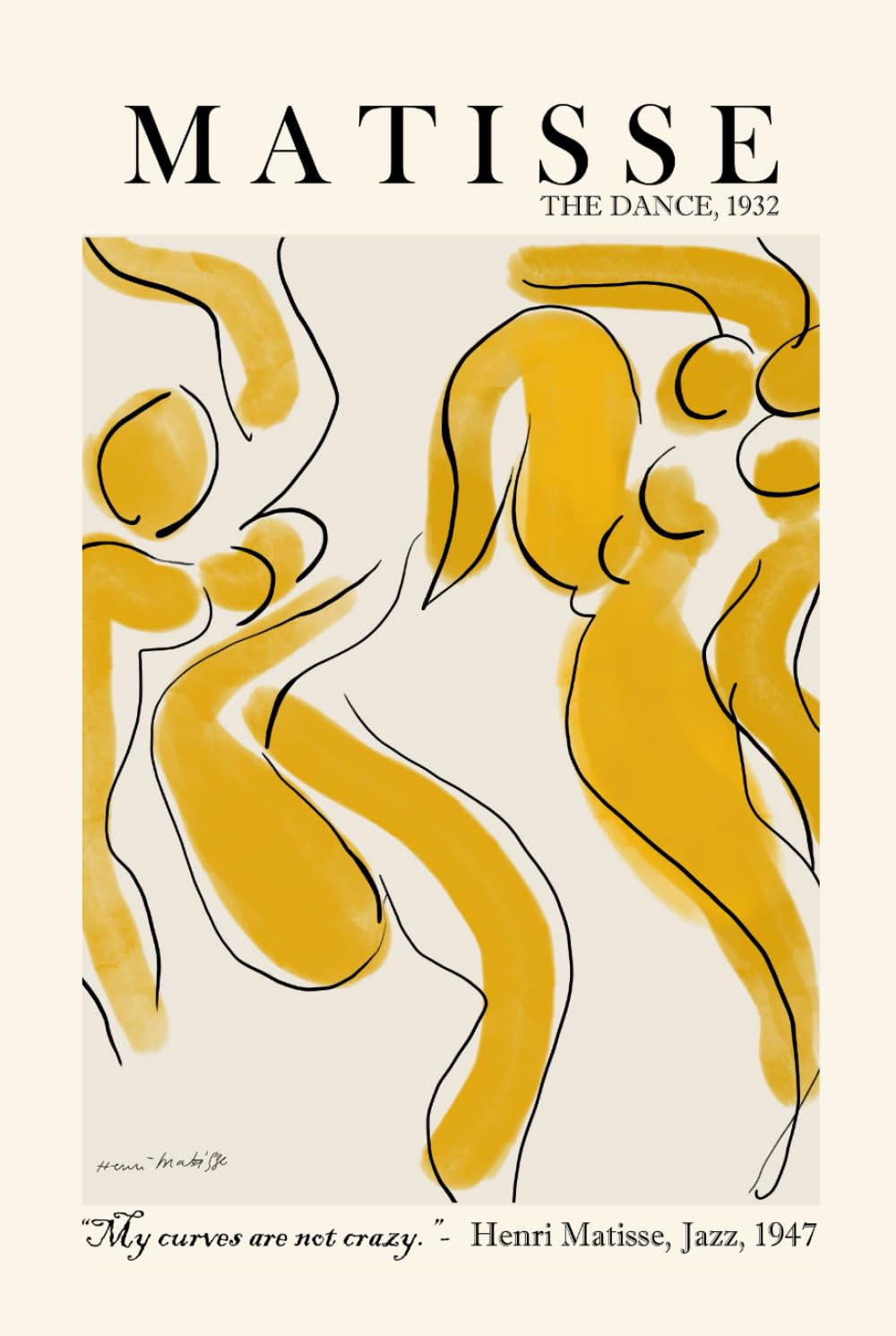 Matisse the Dance: Aesthetic Journal for Women - Hardcover Bound Notebook Diary for Writing, Gratitude, Drawing, Memories, Travel, Self Reflection - 200 Blank Lined Pages, Large