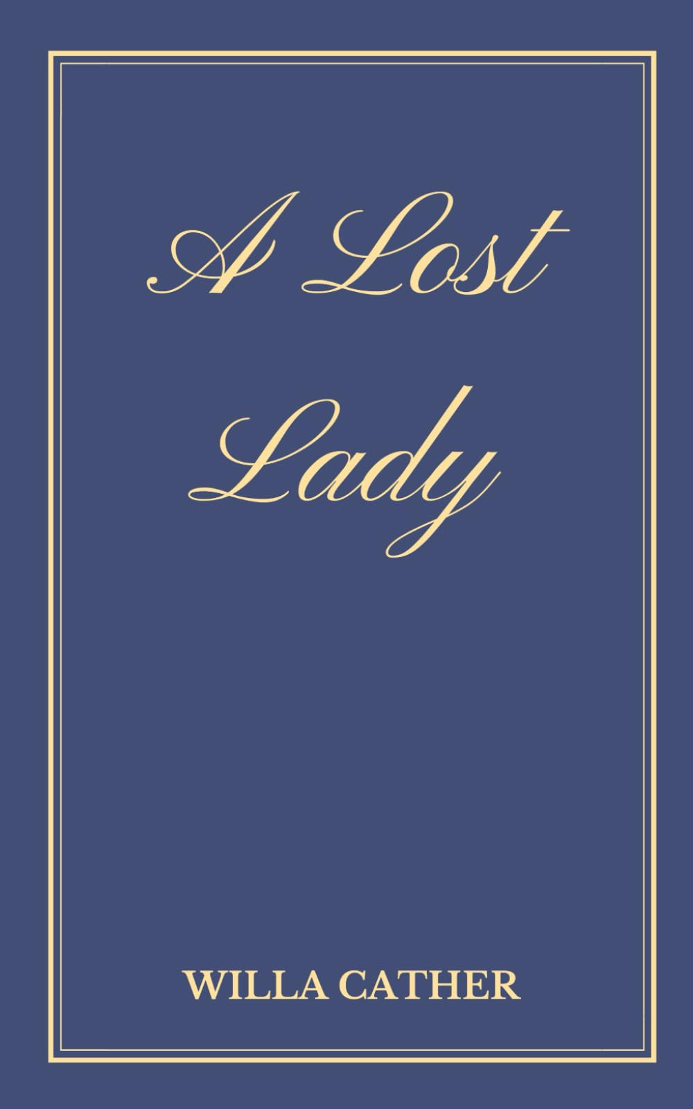 A Lost Lady - 6531