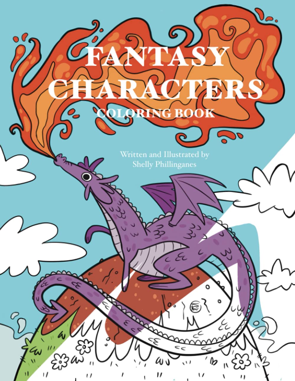 Fantasy Characters Coloring Book
