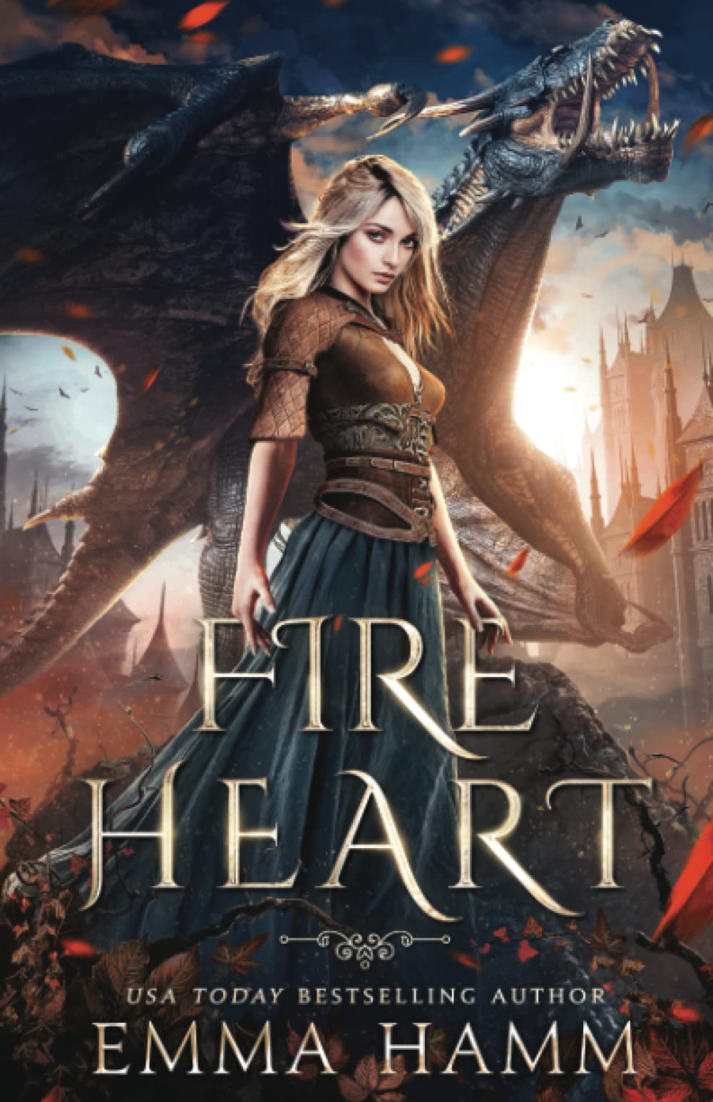 Fire Heart: A Dragon Fantasy Romance (The Dragon of Umbra) - 9482