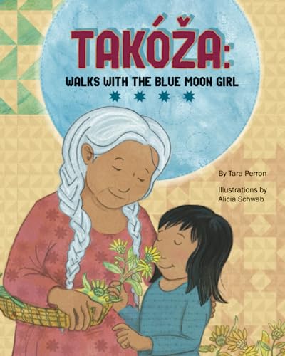 Takoza Walks With The Blue Moon Girl