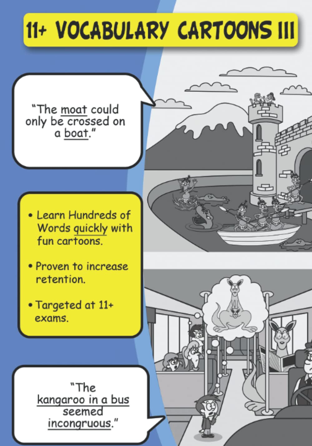11+ Vocabulary Cartoons III - 6497