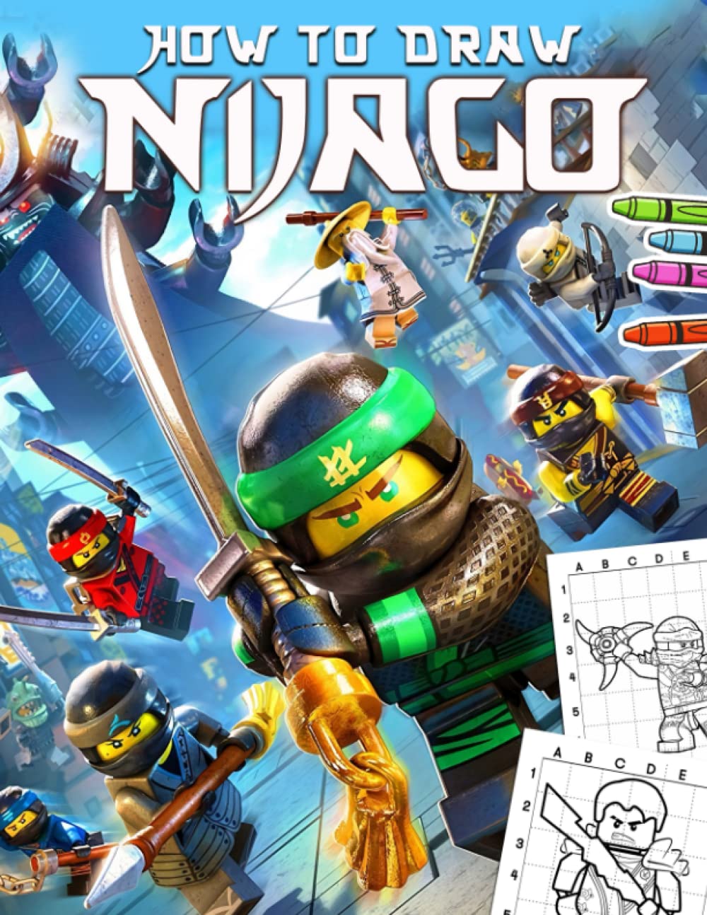 How To Draw Nínjα Gσ: Amazing Games for Fans to Drawing | Make Color by Your Crayon with 30+ Pages High Quality Pictures for Relaxation - 6750