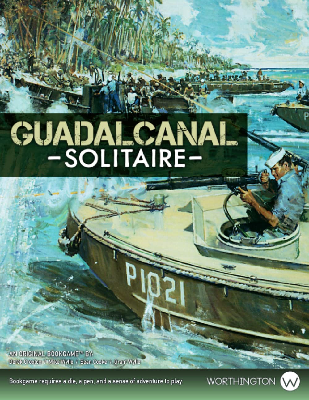 Guadalcanal: Solitaire: An Original Bookgame (Original Bookgames) - 4184