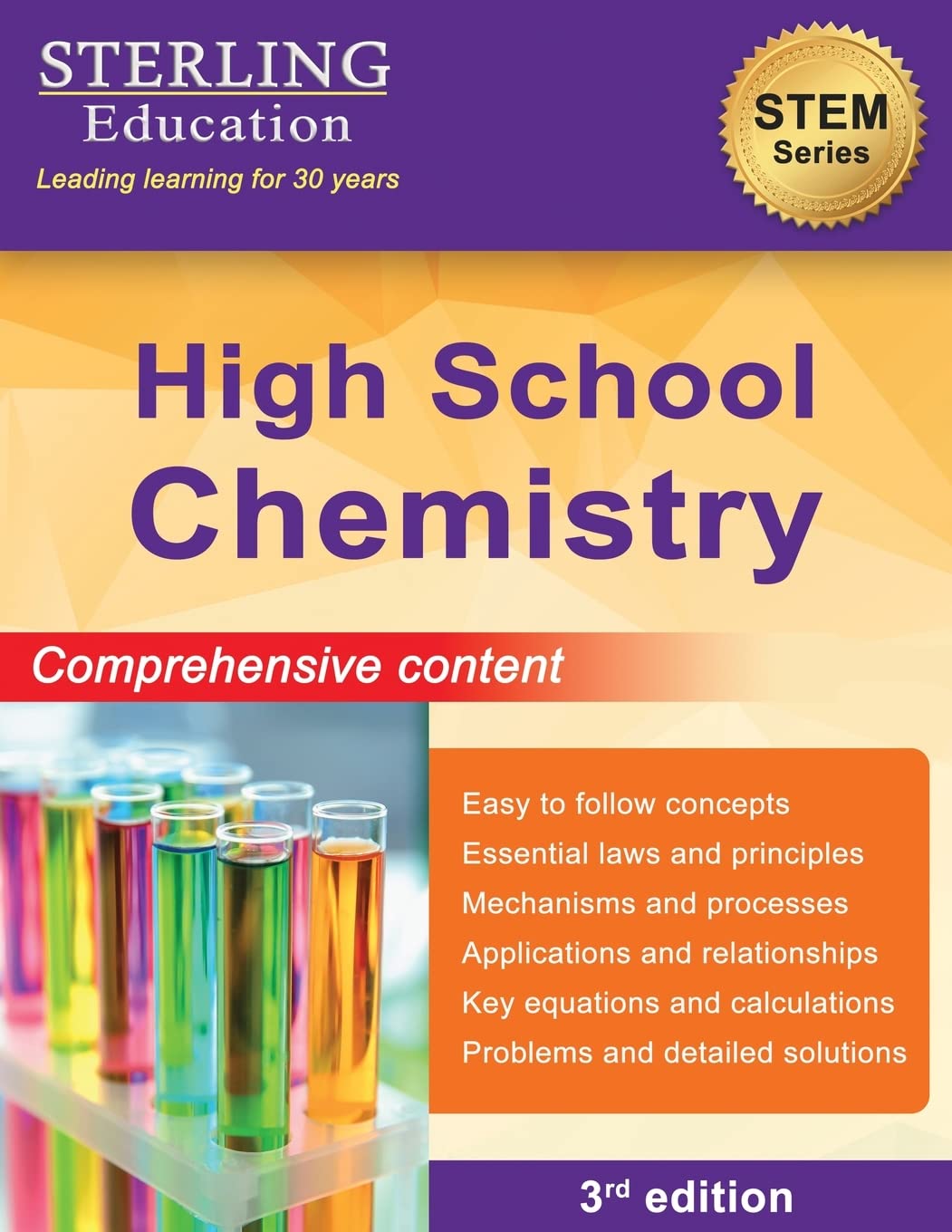 High School Chemistry: Comprehensive Content for High School Chemistry (High School STEM Series) - 2624