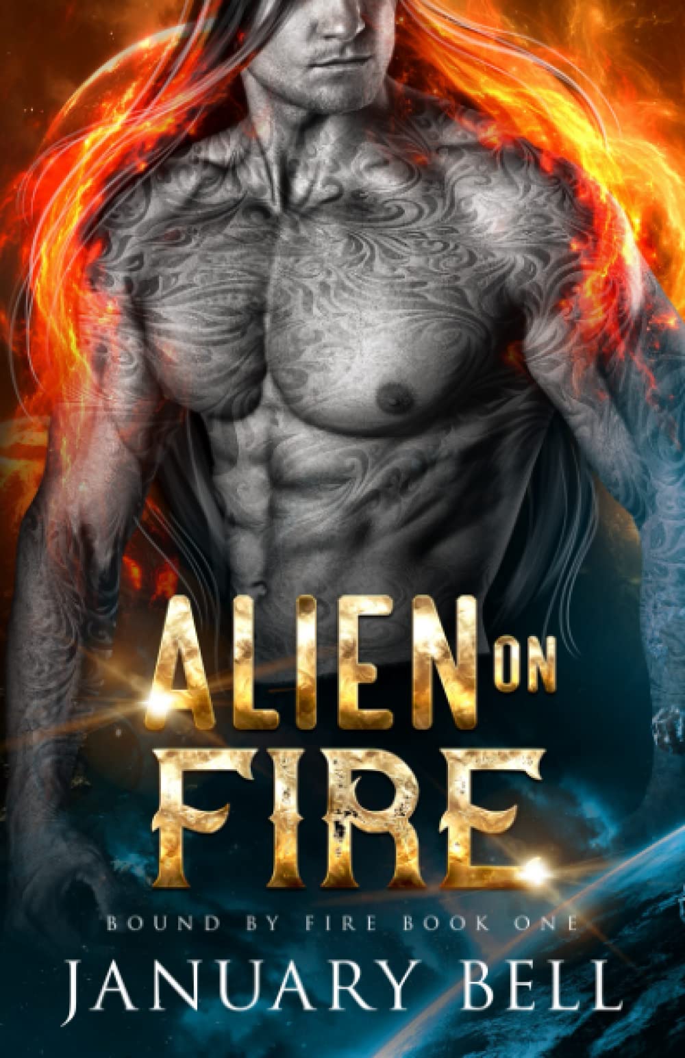 Alien On Fire (Bound By Fire) - 7732