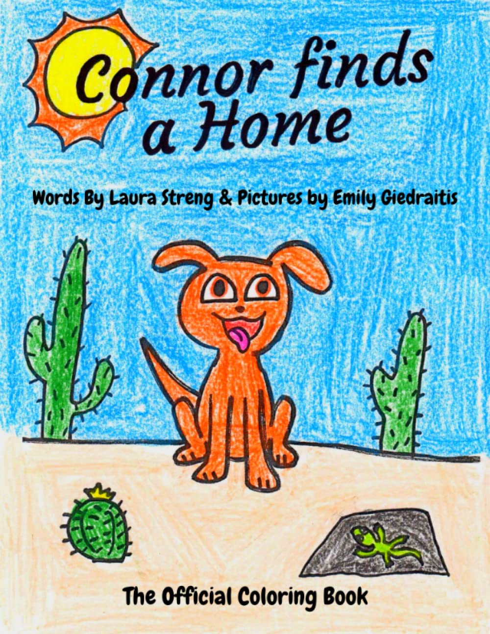 Connor Finds a Home - The Official Coloring Book