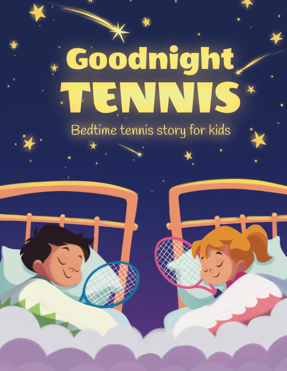 Goodnight tennis. Bedtime tennis story for kids (Cool tennis books for kids) - 5903