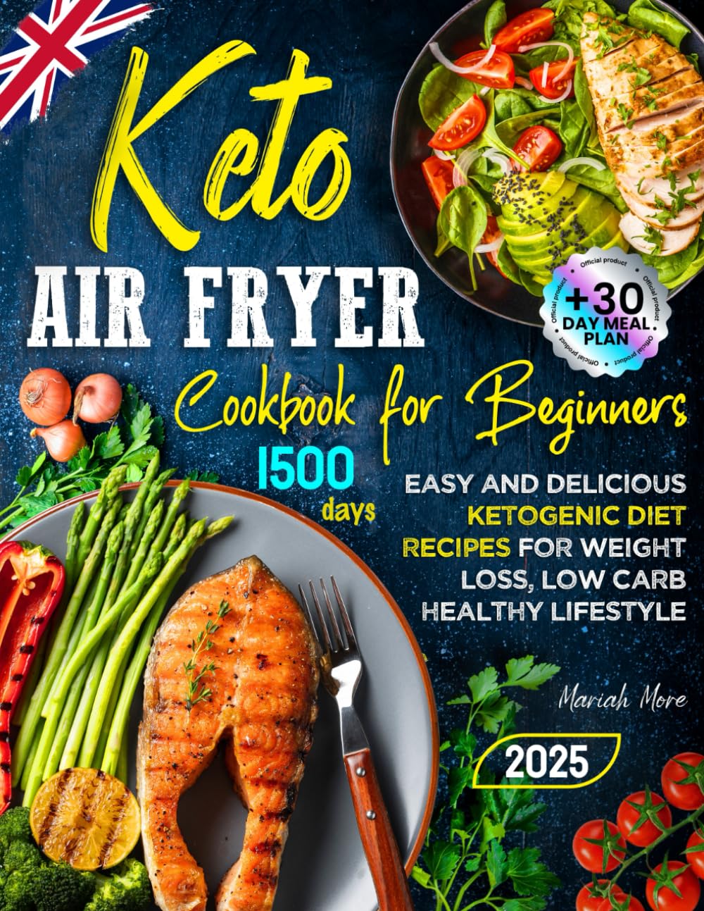 Keto Air Fryer Cookbook for Beginners: Easy and Delicious Ketogenic Diet Recipes for Weight Loss, Low Carb Healthy Lifestyle - 6018