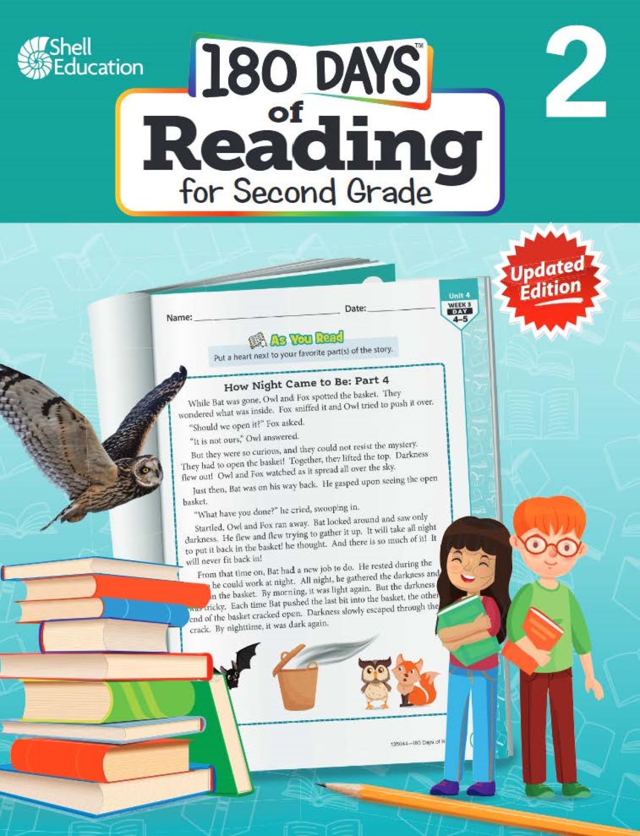 180 Days™: Reading for Second Grade, 2nd Edition: Practice, Assess, Diagnose (180 Days of Practice)