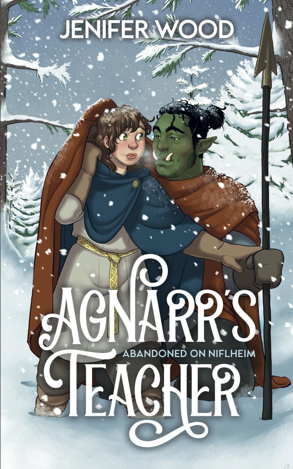 Agnarr's Teacher: Abandoned on Niflheim 1 (A Monster Romance With Space Orc Vikings)