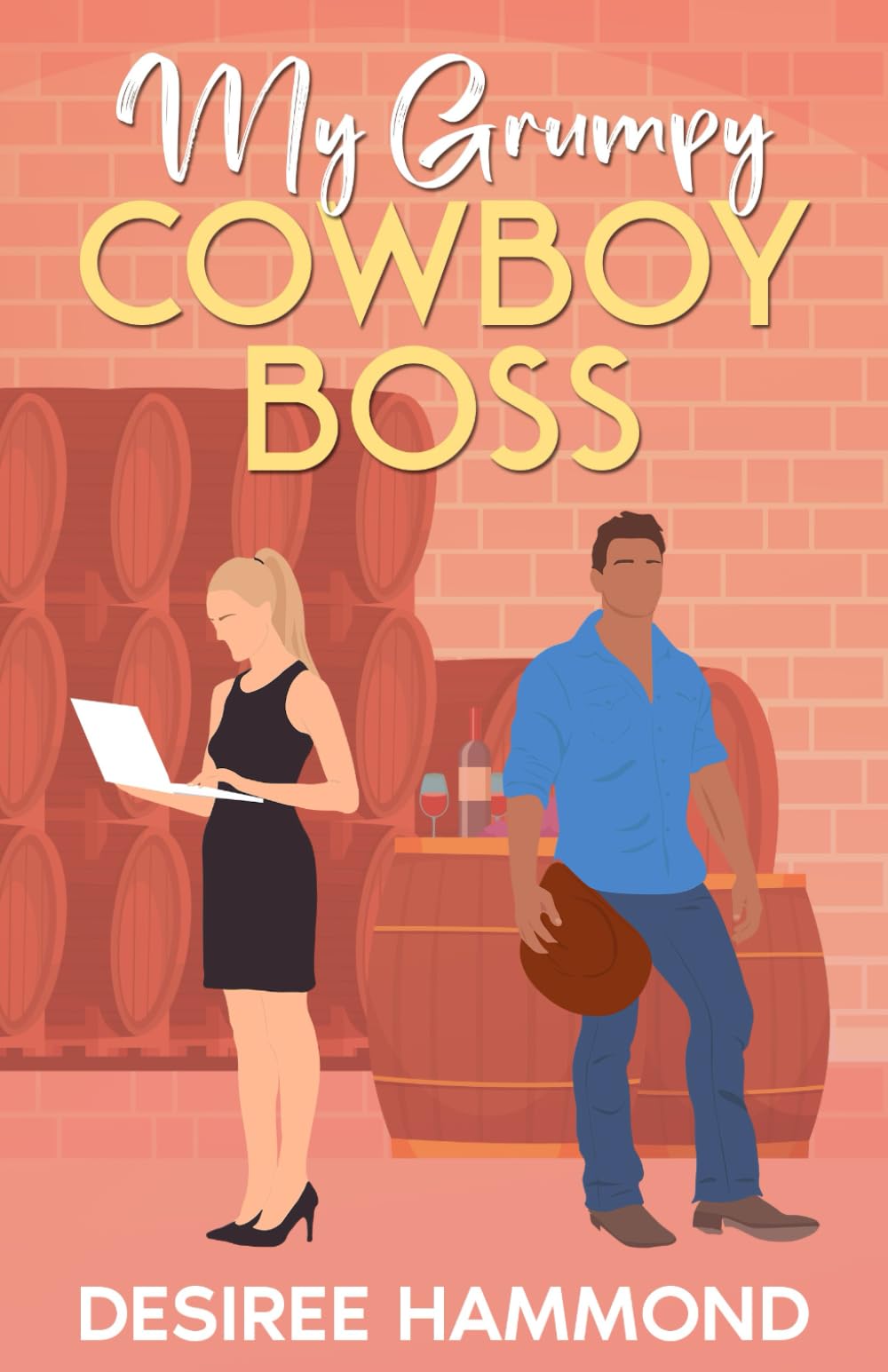 My Grumpy Cowboy Boss: A Billionaire Stuck Together Sweet Romance