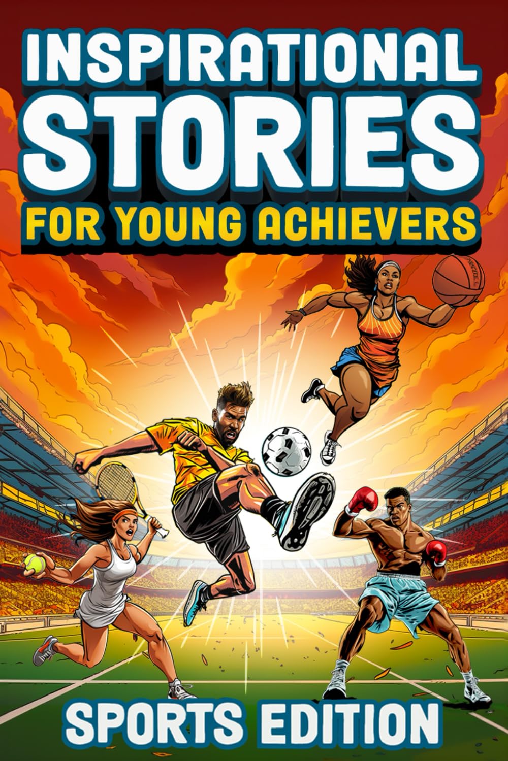 Inspirational Stories For Young Achievers - Sports Edition: Inspire Your Child to Greatness and Teach Them Essential Life Lessons Through the Amazing Journeys of 12 Legendary Athletes - 2107