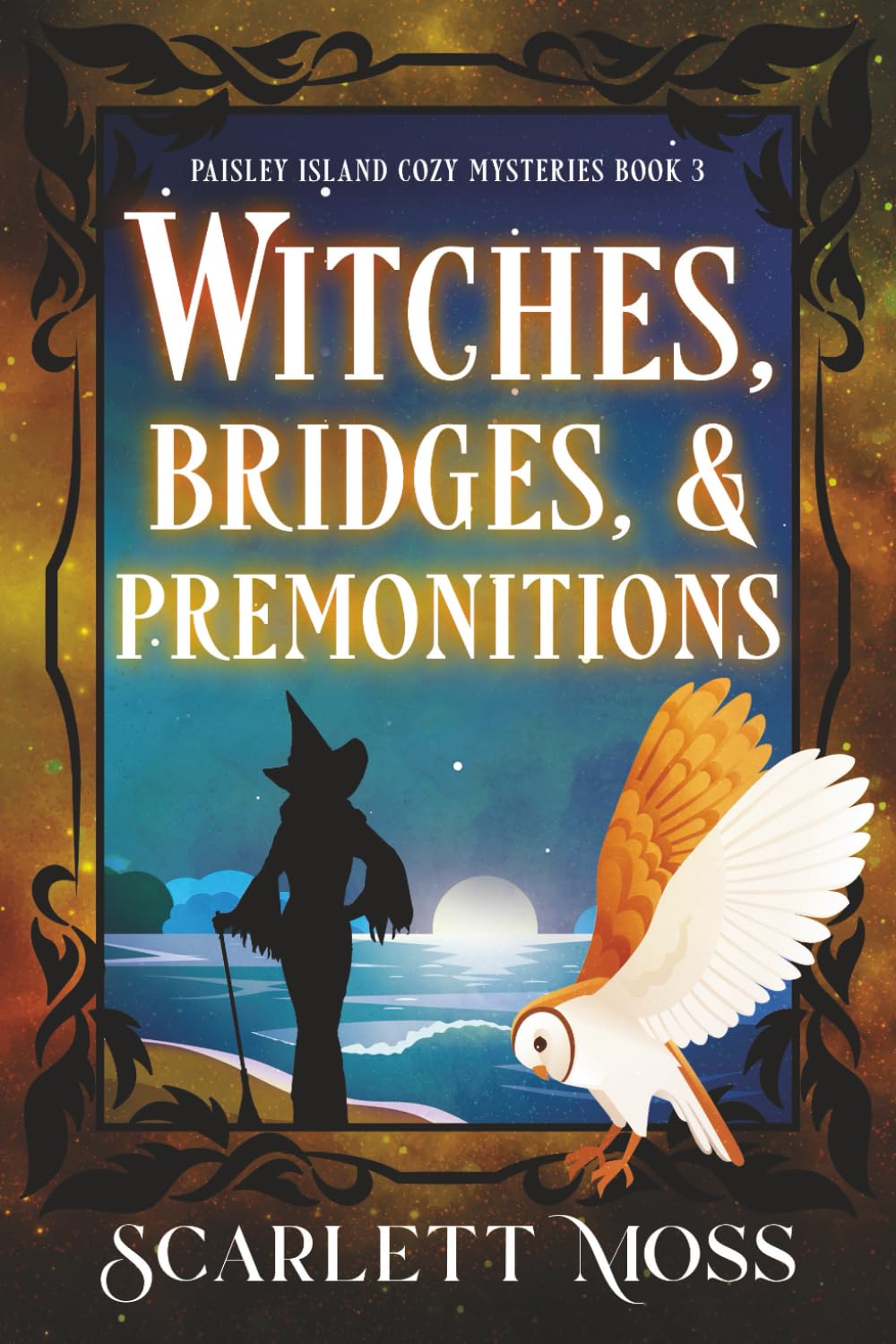 Witches, Bridges, & Premonitions: A Paranormal Cozy Mystery (Paisley Island Cozy Mysteries)
