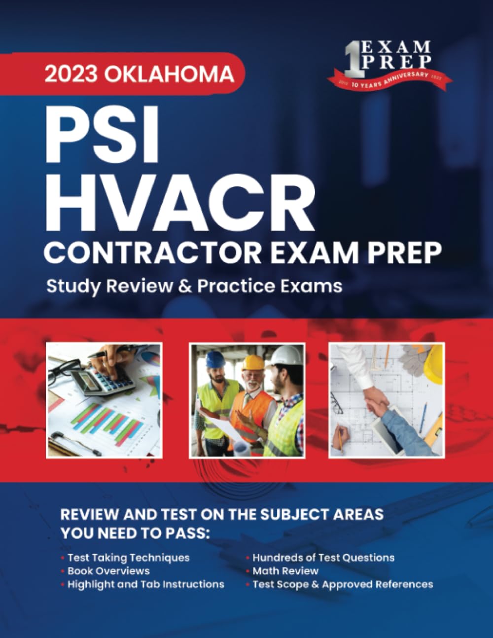 2023 Oklahoma PSI HVACR Contractor Limited Exam Prep: 2023 Study Review & Practice Exams