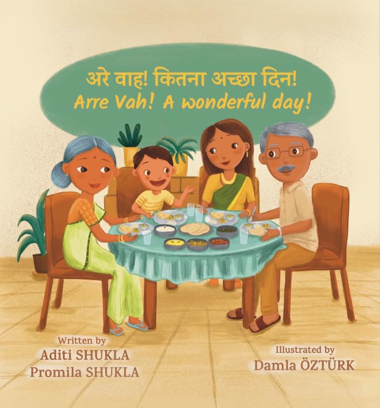 Hindi Children's Books - Hindi English Bilingual Picture Book - Arre Vah! A Wonderful Day!