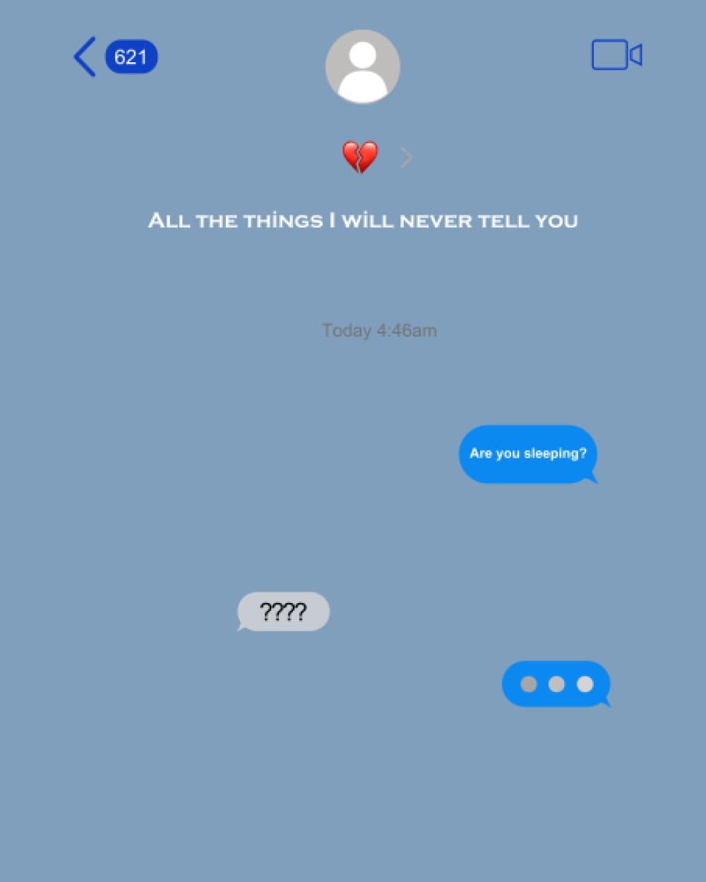 All the things I will never tell you - 7678