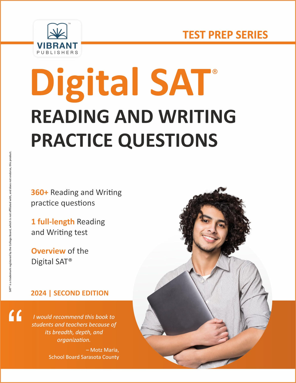 Digital SAT Reading and Writing Practice Questions (Test Prep) | 360+ Practice Questions with Detailed Explanations & a Full-Length Sectional Test to Boost Your 2026 SAT Score (Test Prep Series)