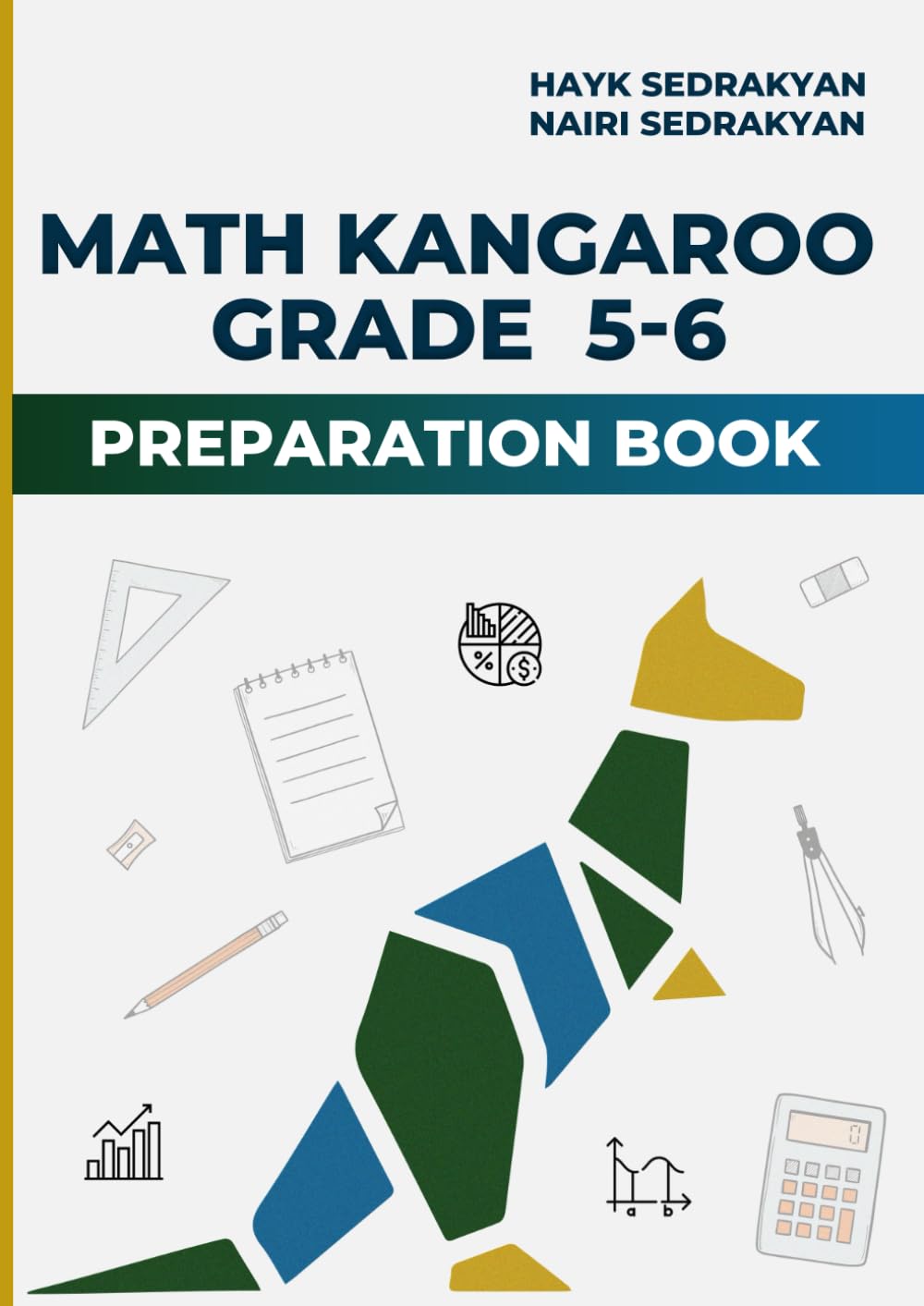 Math Kangaroo 5-6 preparation book - 9569