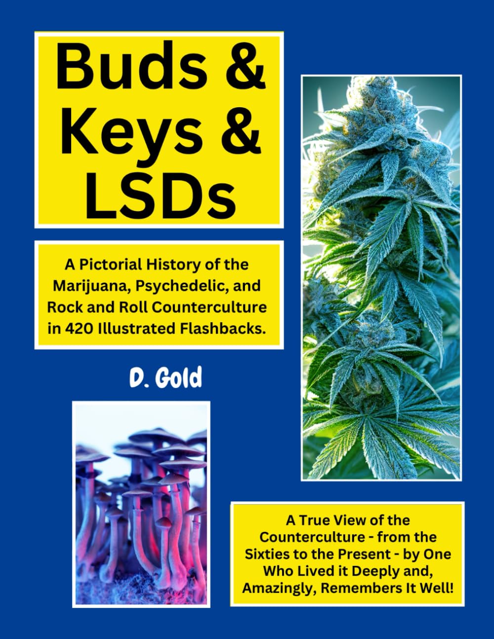 Buds & Keys & LSDs: A Pictorial History of the Marijuana, Psychedelics, and Rock and Roll Counterculture in 420 Illustrated Flashbacks