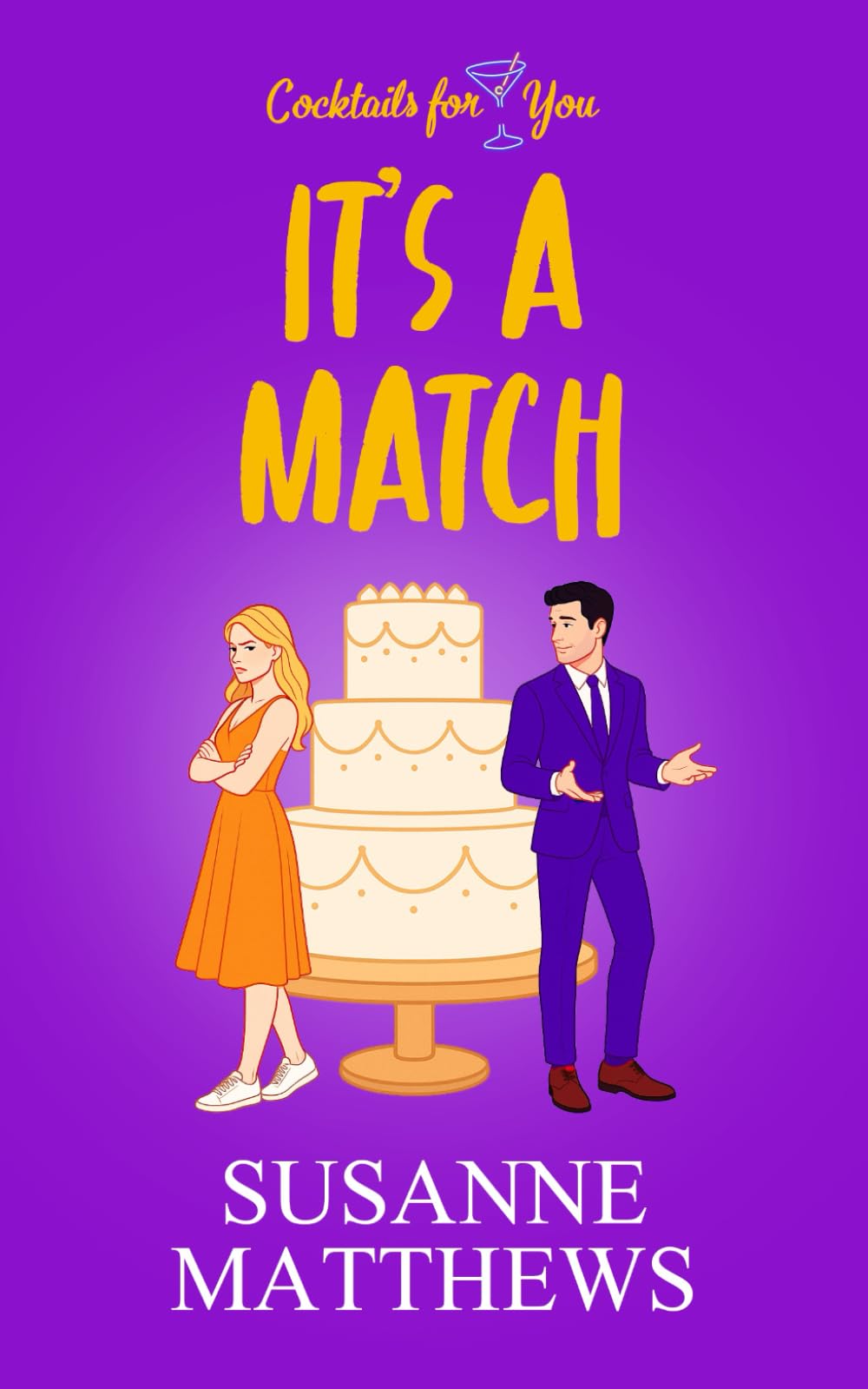 It's a Match: A humorous, contemporary, second chance at love book with a female lead in a non-traditional occupation (Cocktails For You) - 1637