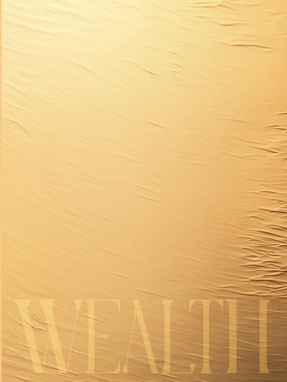 Gold Wealth Coffee Table Book: Worthy Of Abundance, Aesthetic Elegance and Beautiful Grandeur In An Oversized Decorative Piece For Your Living Room, 400 Numbered Dot Grid Pages - 9755
