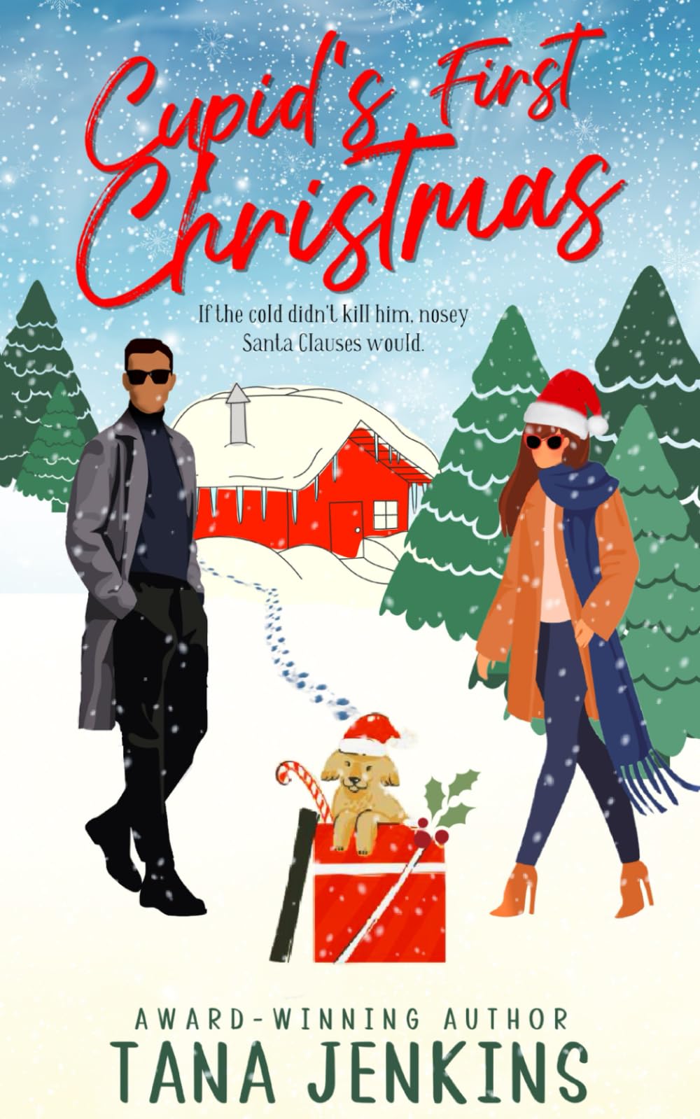 Cupid's First Christmas: A Grumpy Sunshine Holiday Romance (St. James Sisters Collection)