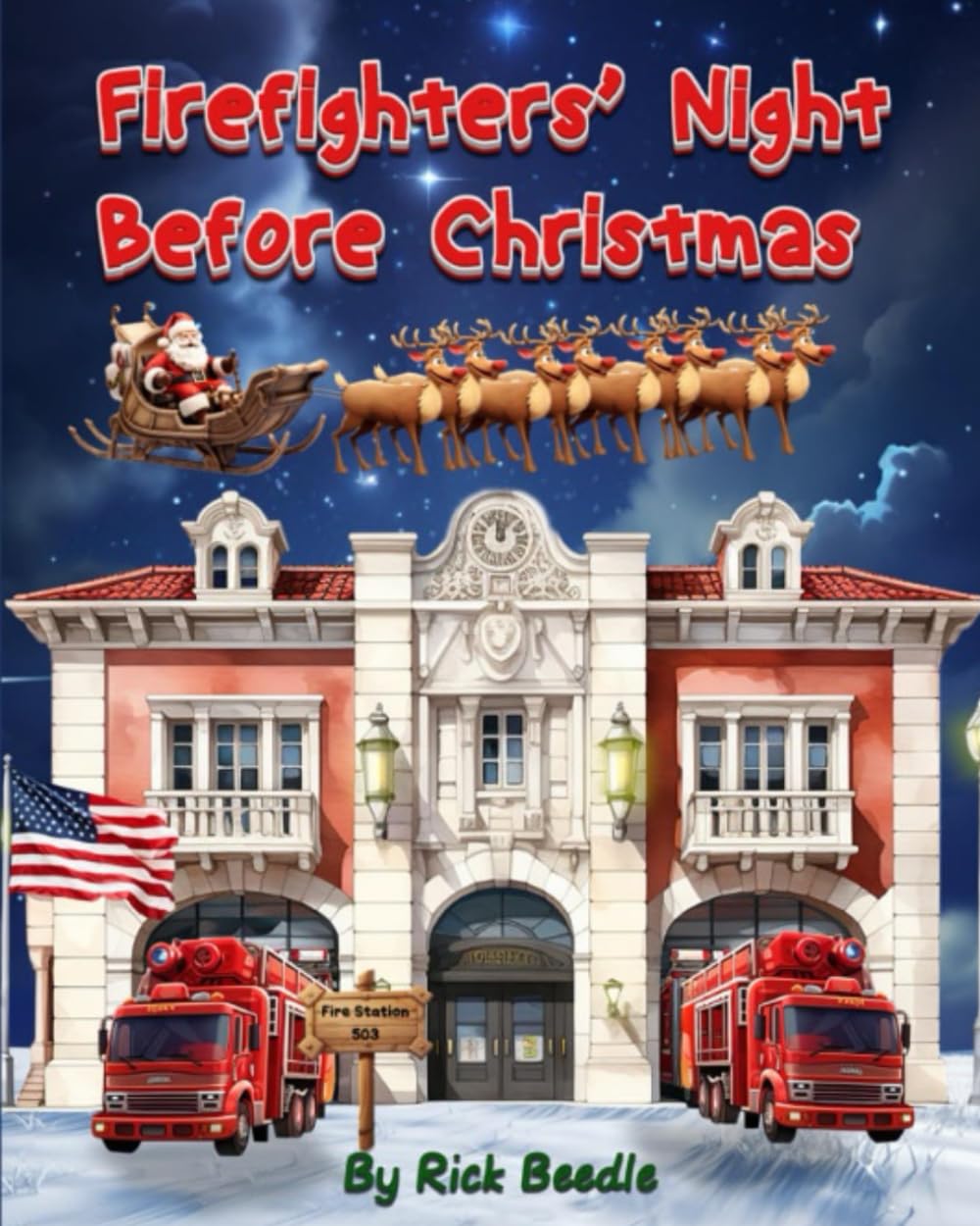 Firefighters' Night Before Christmas - 3802